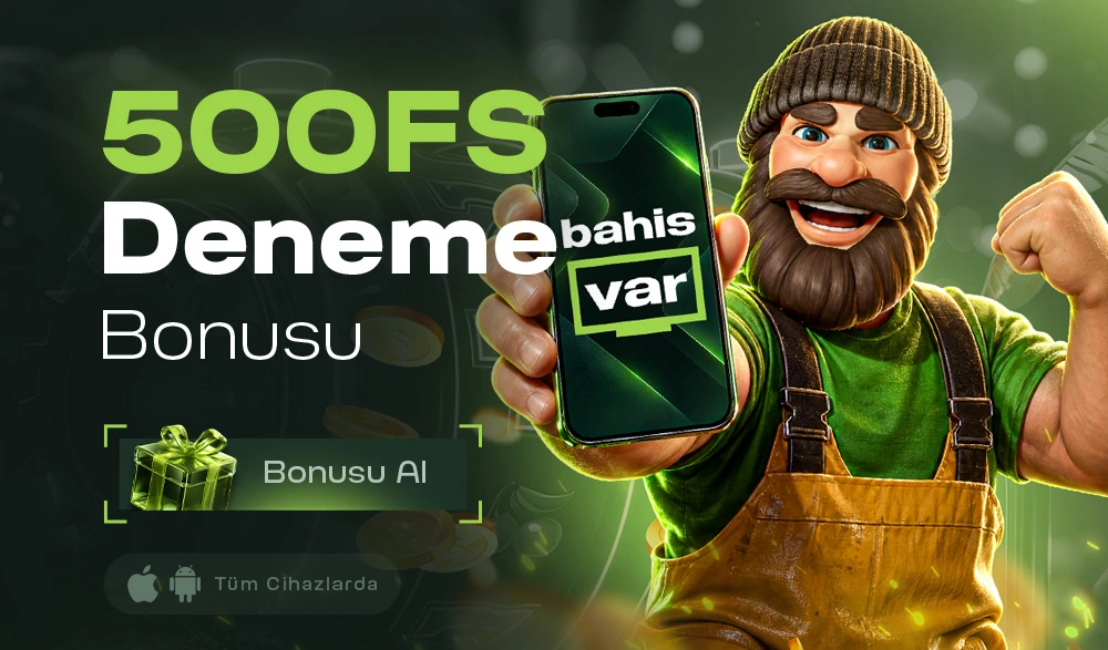 Bahisvar - Bahisvar Giriş 3 Bahisvar 500 FS Bonus