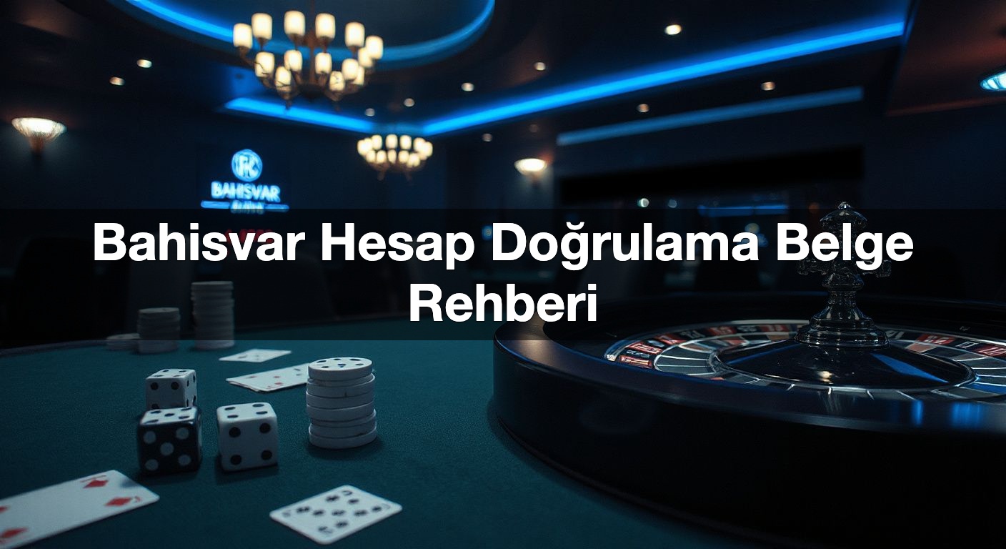 Bahisvar Hesap Doğrulama Belge Rehberi 2 Bahisvar Hesap Doğrulama Belge Rehberi