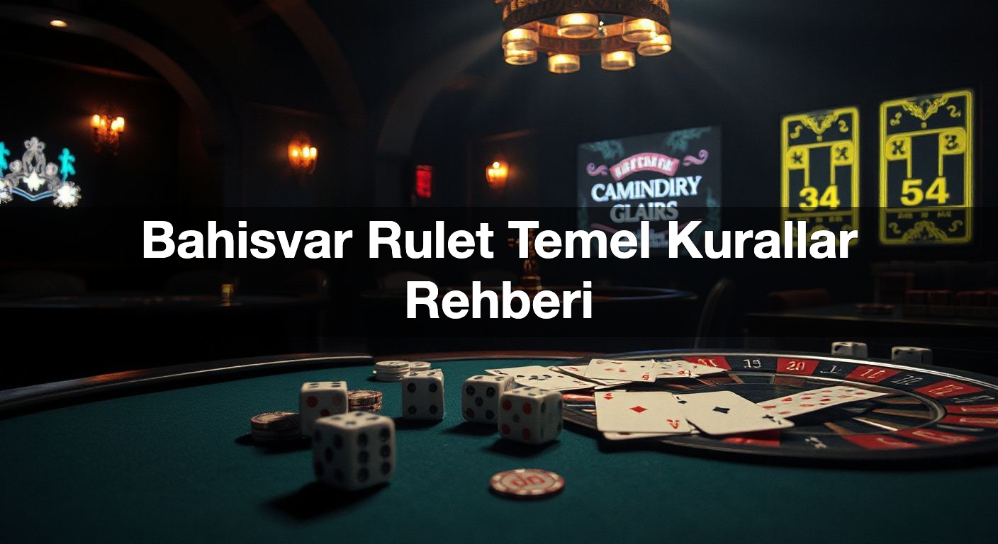 bahisvar rulet temel kurallar rehberi 1790615451305